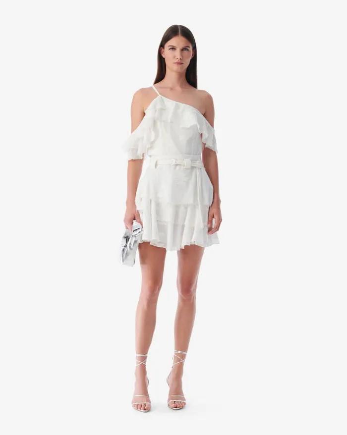 Tops and Shirts Women IRO ADANNA ASYMMETRICAL RUFFLED TOP