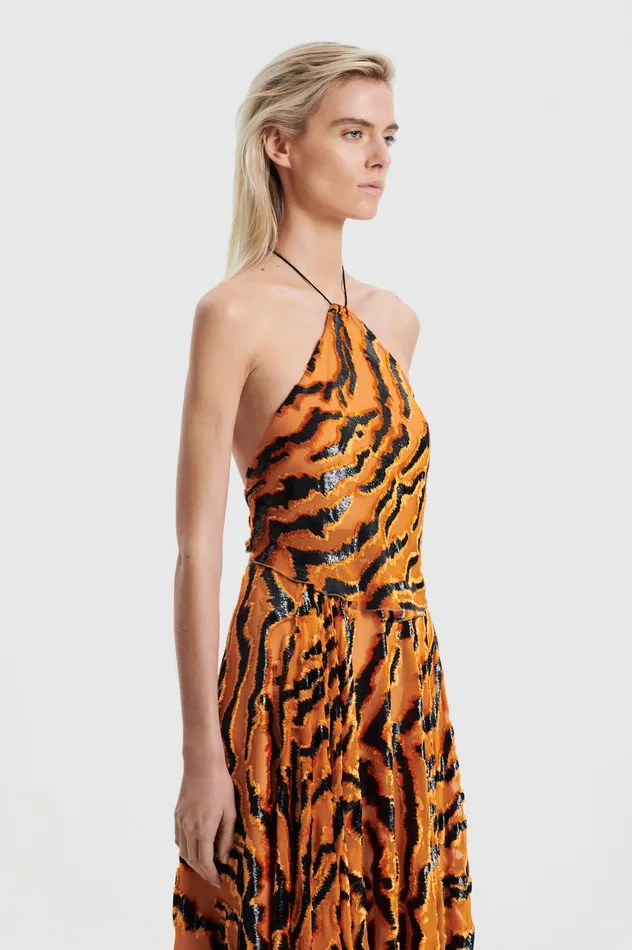 Tops Women FRENCH BURNT OUT TOP BURNTORANGE Scanlan Theodore Tops Women FRENCH BURNT OUT TOP BURNTORANGE Scanlan Theodore