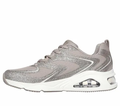 TresAir Uno 8211 GlitAiry Taupe Women SKECHERS Lace Up