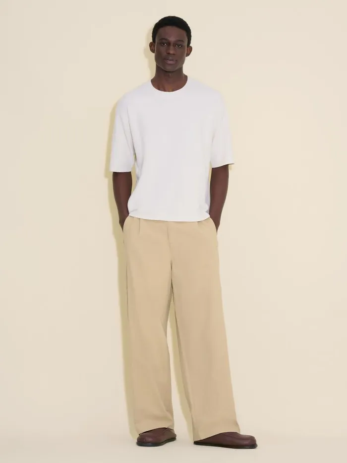 Trousers and Shorts Men Holzweiler Tevy Ripstop Trousers Beige