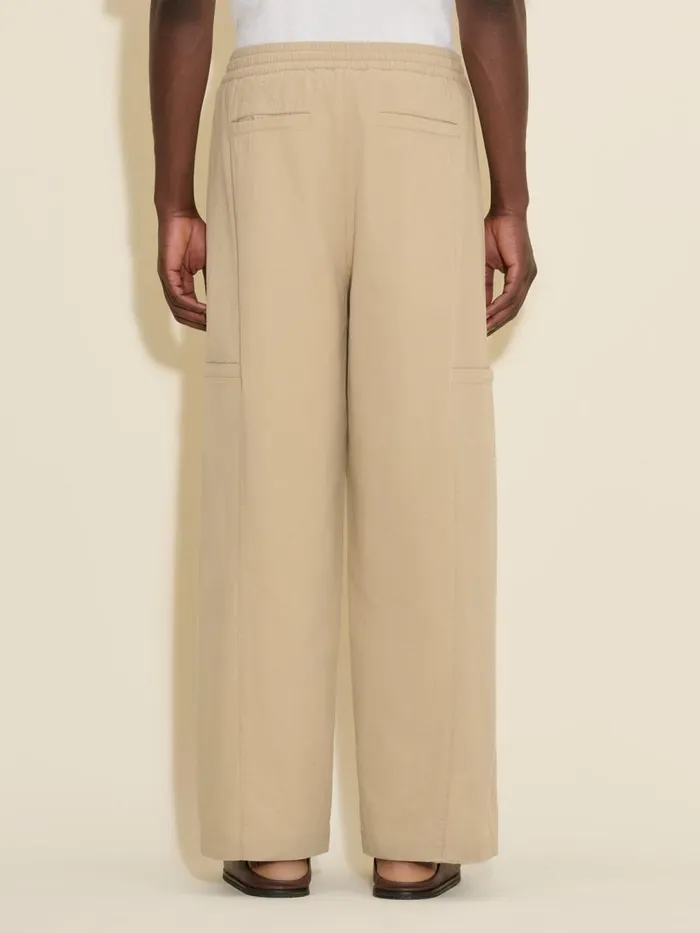 Trousers and Shorts Men Holzweiler Tevy Ripstop Trousers Beige