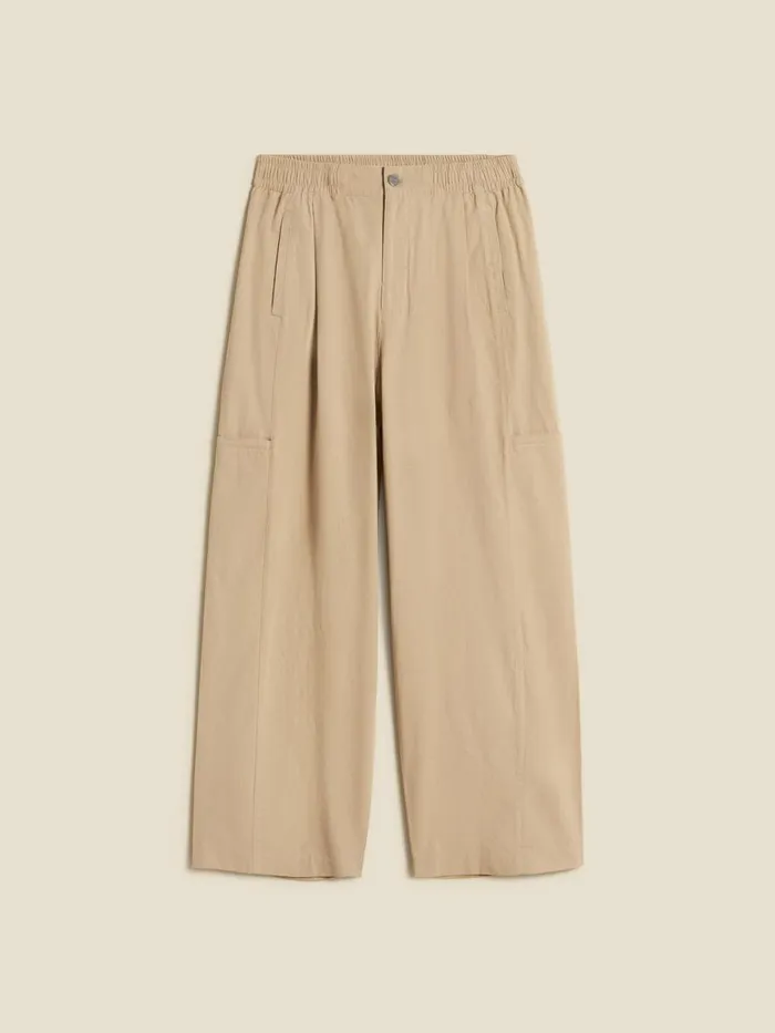 Trousers and Shorts Men Holzweiler Tevy Ripstop Trousers Beige