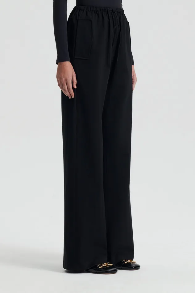 Trousers Scanlan Theodore Women POCKET CARGO BLACK Trousers Scanlan Theodore Women POCKET CARGO BLACK