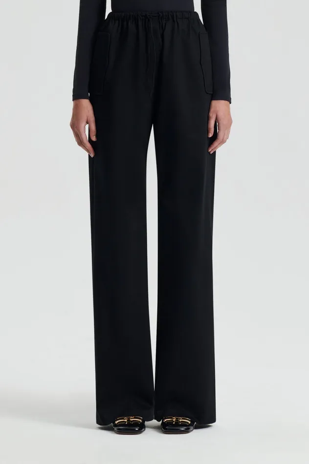 Trousers Scanlan Theodore Women POCKET CARGO BLACK Trousers Scanlan Theodore Women POCKET CARGO BLACK