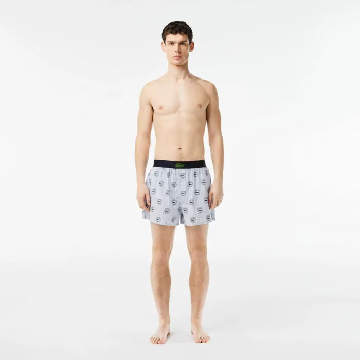 Underwear and Socks Men Lacoste Men039s 3Pack Cotton Poplin Boxers Light Blue White Navy Blue Inx Underwear and Socks Men Lacoste Men039s 3Pack Cotton Poplin Boxers Light Blue White Navy Blue Inx