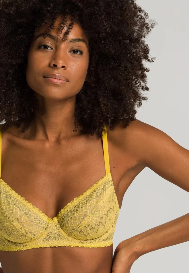 Underwire Bra Animal Lace Fresia Women HANRO Underwire Bras