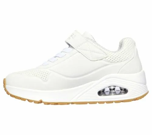 Uno 8211 Air Blitz White Kids SKECHERS Big Kids UK Sizes 36 Uno 8211 Air Blitz White Kids SKECHERS Big Kids UK Sizes 36