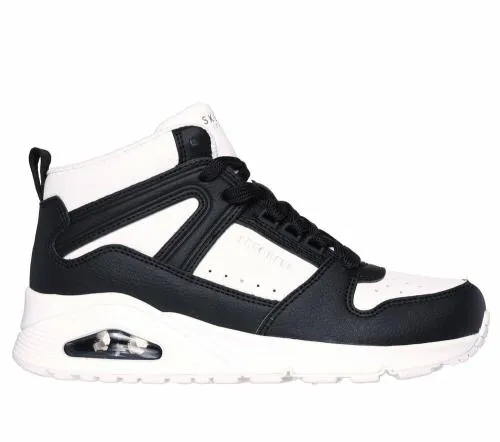 Uno 8211 High Regards White Black Women SKECHERS Lace Up