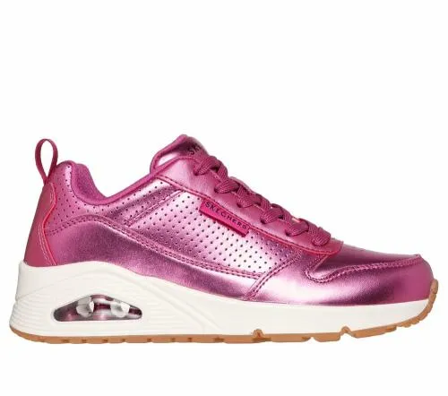 Uno 8211 Metallixs Magenta Women SKECHERS Lace Up