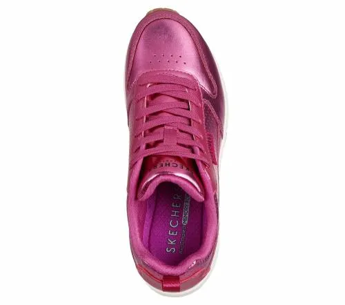 Uno 8211 Metallixs Magenta Women SKECHERS Lace Up