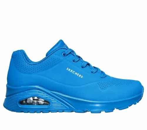 Uno 8211 Night Shades Blue Women SKECHERS Lace Up