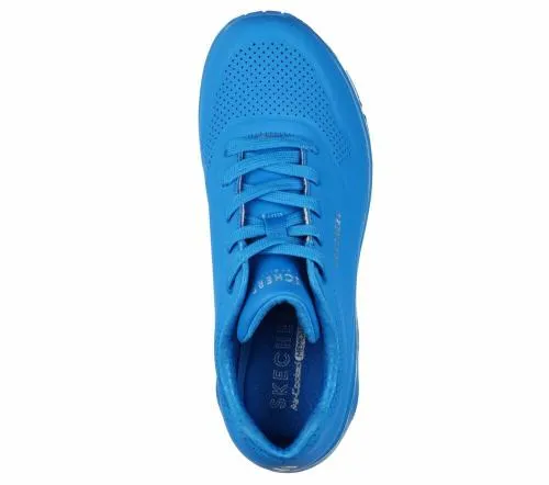 Uno 8211 Night Shades Blue Women SKECHERS Lace Up
