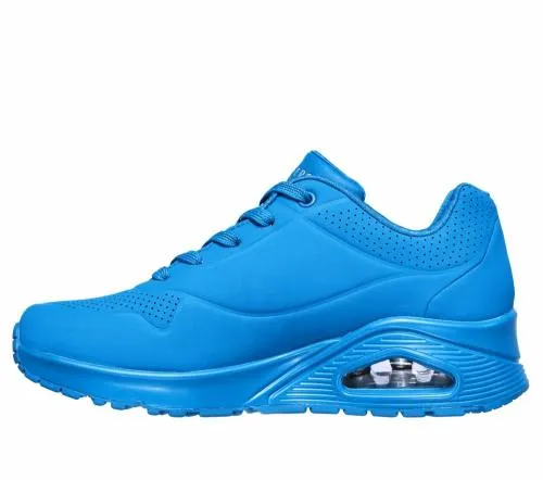 Uno 8211 Night Shades Blue Women SKECHERS Lace Up