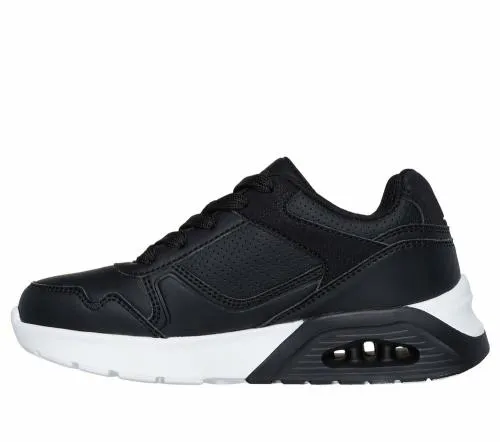 Uno Lite 20 Black White Kids SKECHERS Big Kids UK Sizes 36