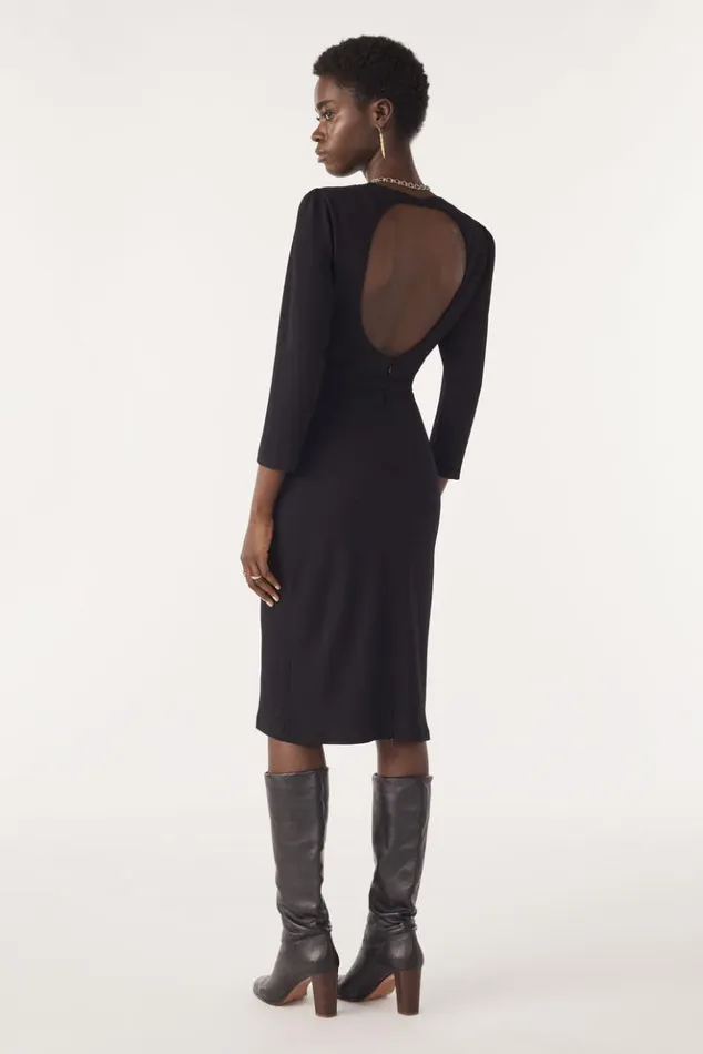 VictoriaMidiDress Clothing Baandsh Dresses