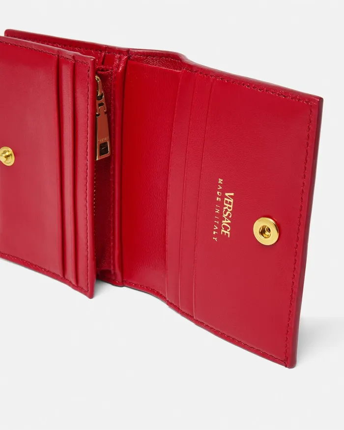 Wallets Women Versace Medusa 03995 Wallet Red