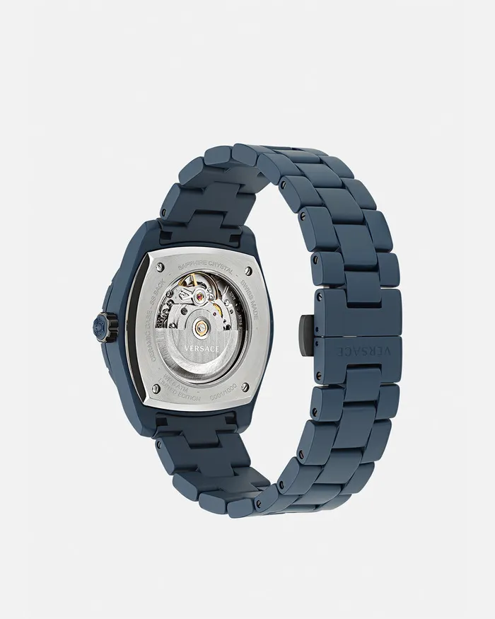 Watches Men Versace Dv One Automatic Watch Blue