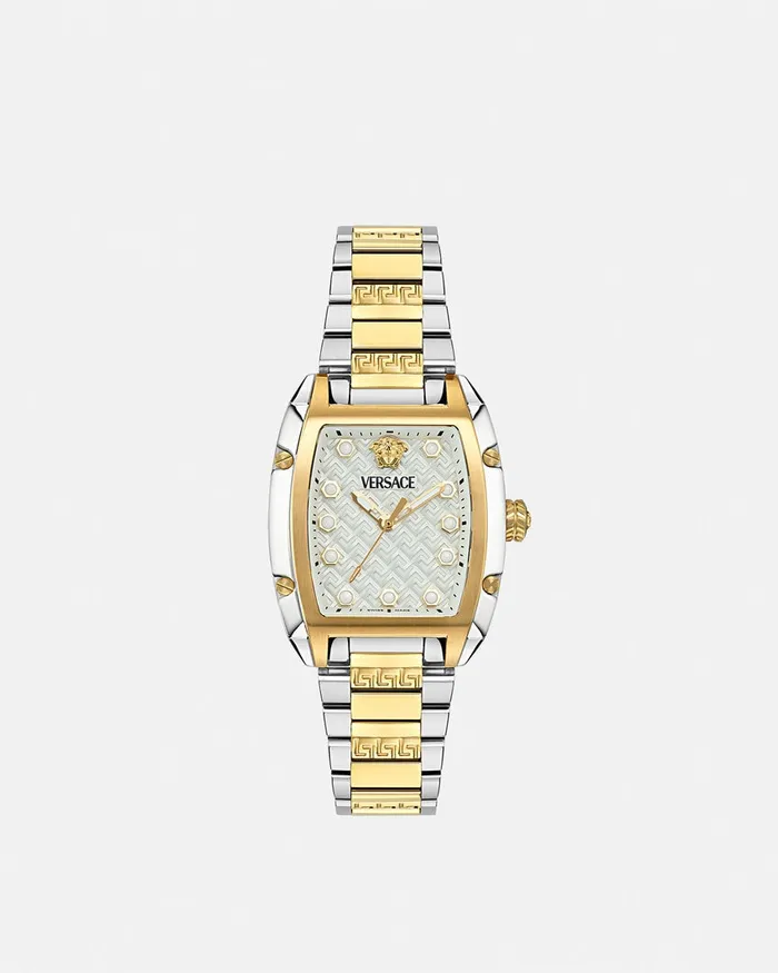 Watches Women Versace Dominus Lady Watch Goldsilver