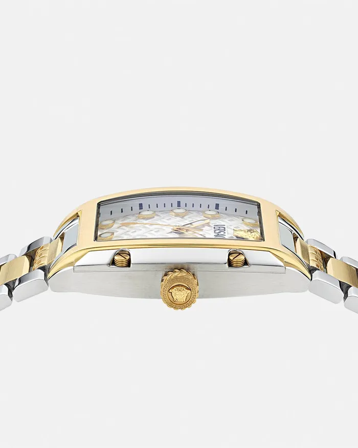 Watches Women Versace Dominus Lady Watch Goldsilver