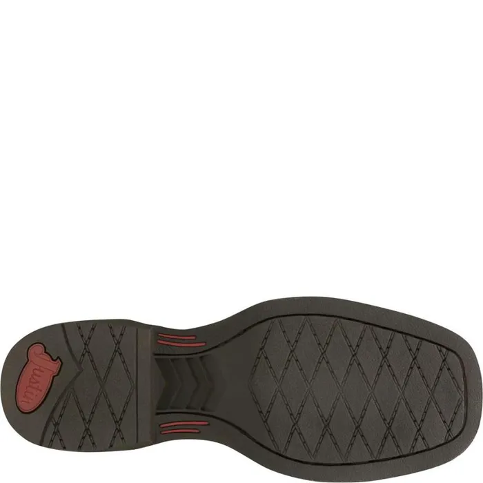 Western Kids Justin Boots Bowline Western Boot Brown
