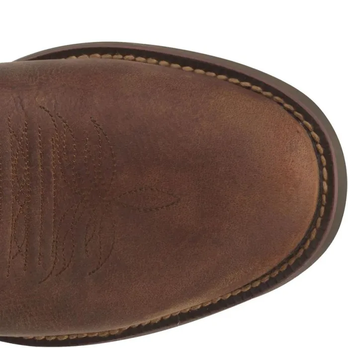 Western Men Justin Boots Buster III 11034 Western Boot Distressed Brown 040brown041