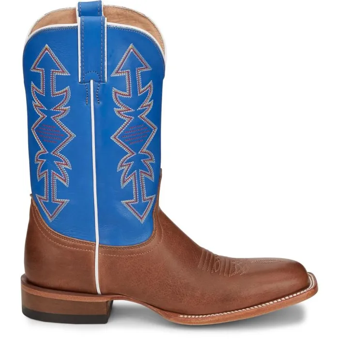 Western Men Justin Boots Dayne 11034 Western Boot Brown