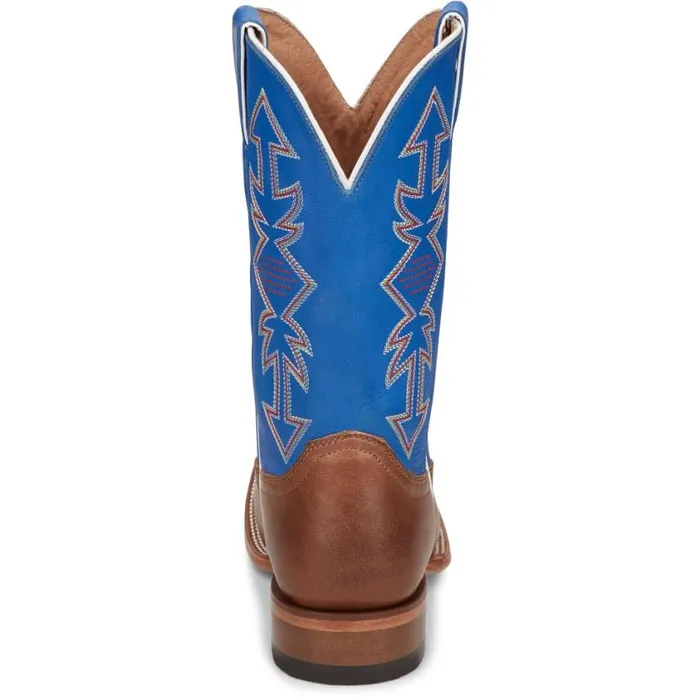 Western Men Justin Boots Dayne 11034 Western Boot Brown