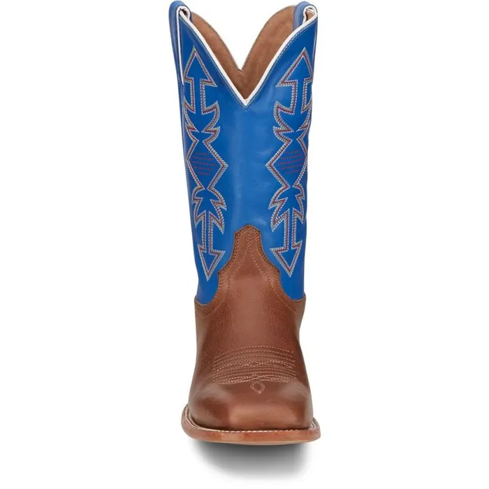 Western Men Justin Boots Dayne 11034 Western Boot Brown