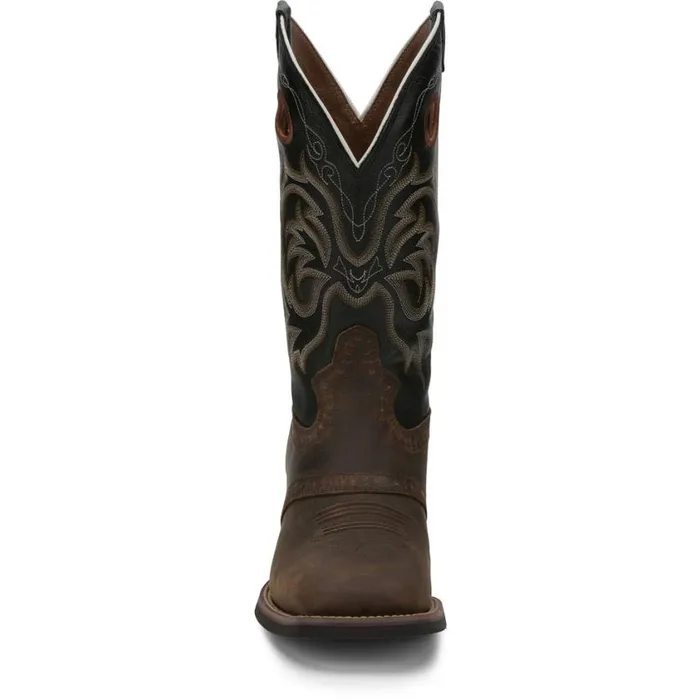 Western Men Justin Boots Rolliker 12034 Western Boot Tan 040brown041