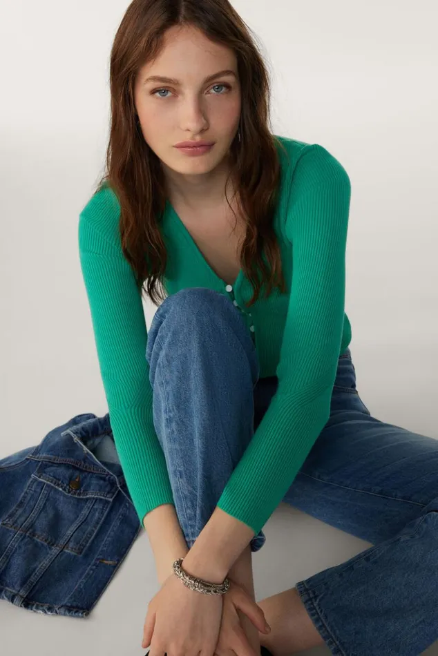 WilamLongSleeve Cardigan Clothing Baandsh Sweaters and Cardigans