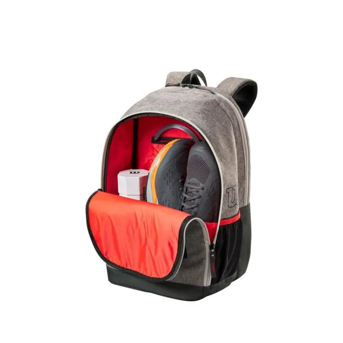 Wilson Bags Sports Team Backpack 8211 Heather Grey