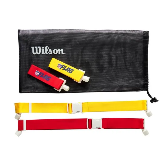 Wilson NFL Flag Sports NFL Flag Belts 8211 12 Pack