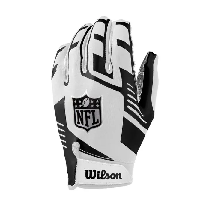 Wilson NFL Flag Sports NFL Flag Youth Stretch Fit Receiver Gloves Wilson NFL Flag Sports NFL Flag Youth Stretch Fit Receiver Gloves
