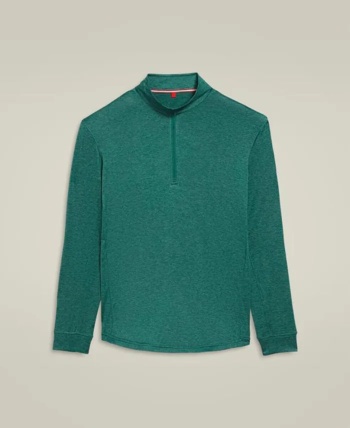 Wilson Outerwear Men Everyday Performance HalfZip 8211 Field Green