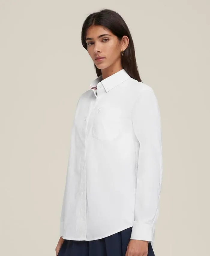 Wilson Polos Women Classic Button Up 8211 Bright White Wilson Polos Women Classic Button Up 8211 Bright White