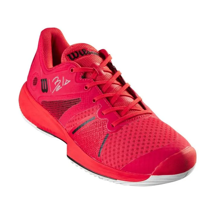 Wilson Shoes Sports Bela Pro Padel Shoe 8211 Red White Black