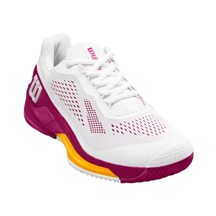 Wilson Shoes Sports Women039s Rush Pro 40 Tennis Shoe 8211 Red White