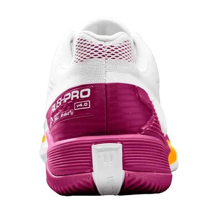 Wilson Shoes Sports Women039s Rush Pro 40 Tennis Shoe 8211 Red White