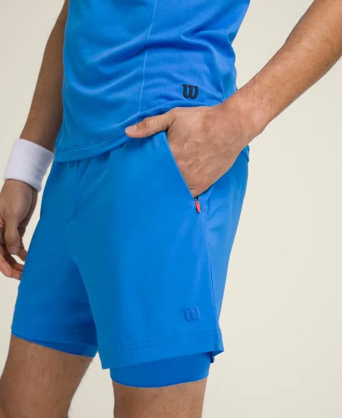 Wilson Shorts Men Double Day Short Lined 7