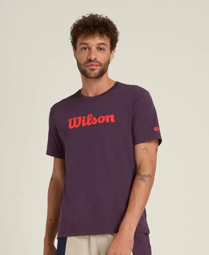 Wilson Tees Men Easy Street Tee 8211 Plum