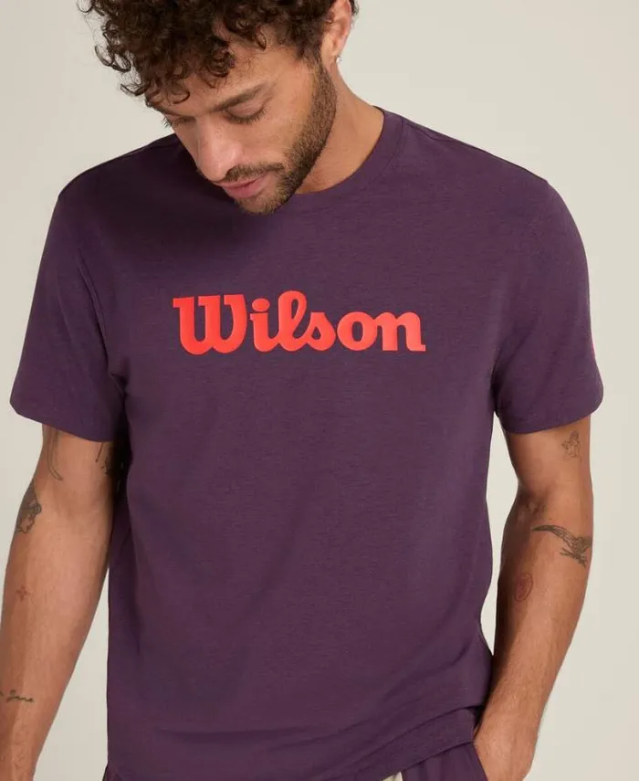 Wilson Tees Men Easy Street Tee 8211 Plum