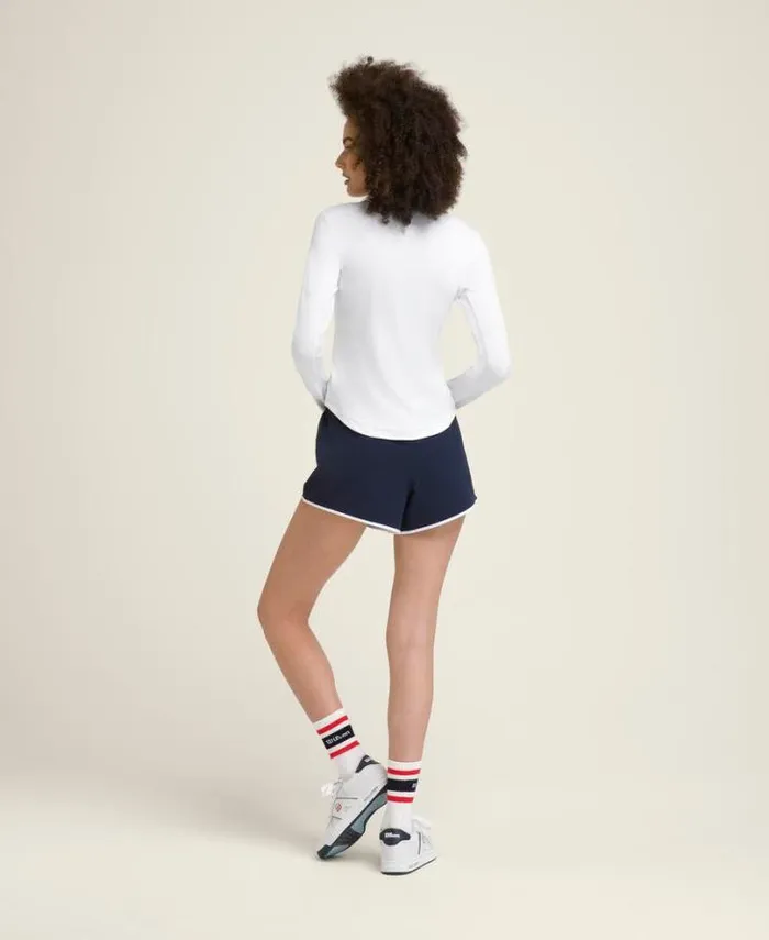 Wilson Tees Women All Day Long Sleeve 8211 Bright White