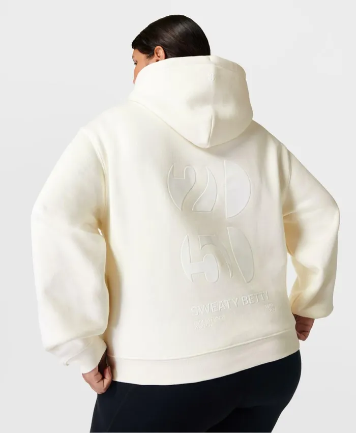 Women 25th Birthday Hoody Lily White Sweaty Betty Jumpers Hoodies
