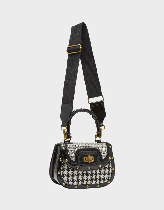 Women A REAL TART MINI FLAP CROSSBODY BLACKWHITE Black White Betsey Johnson Women A REAL TART MINI FLAP CROSSBODY BLACKWHITE Black White Betsey Johnson