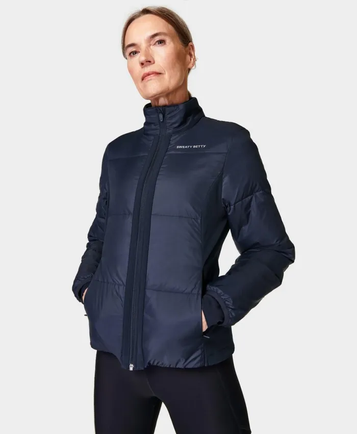 Women Accelerate Elite Running Jacket Navy Blue Sweaty Betty Coats and Jackets Women Accelerate Elite Running Jacket Navy Blue Sweaty Betty Coats and Jackets