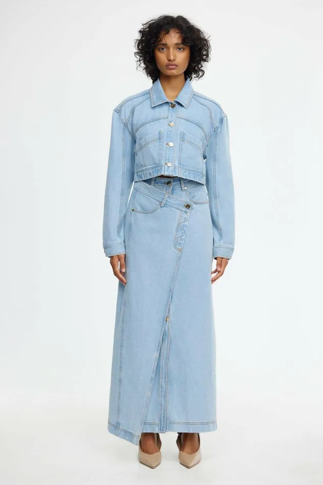 Women AMESBURY JACKET Mid Wash Acler Outerwear