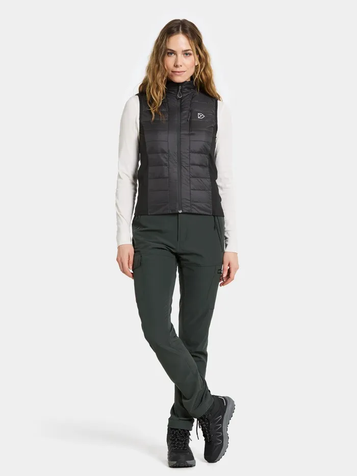 Women Anja Womans Vest Black Didriksons Vests