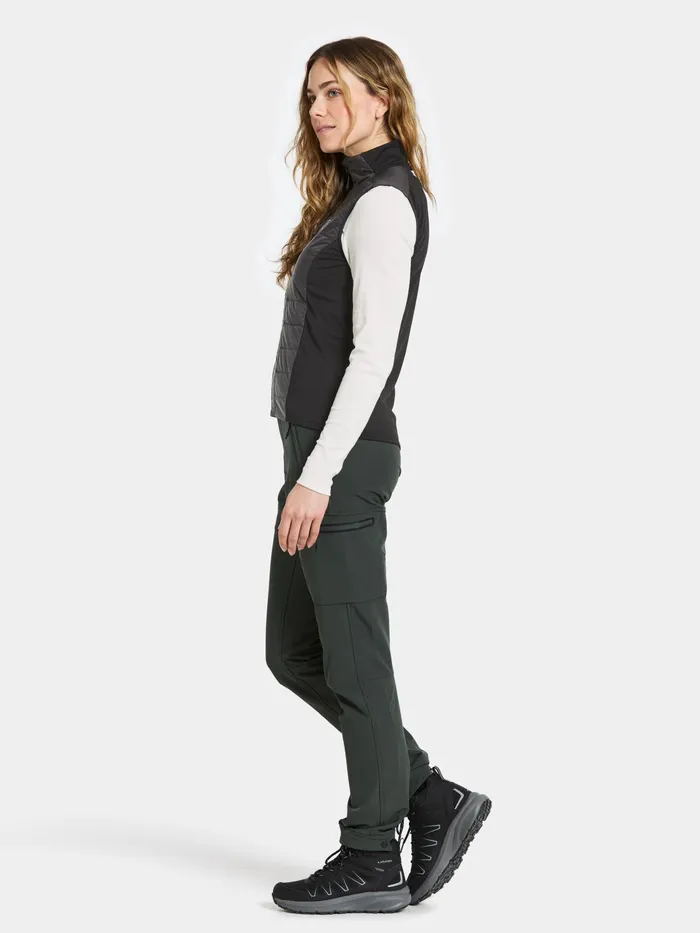 Women Anja Womans Vest Black Didriksons Vests