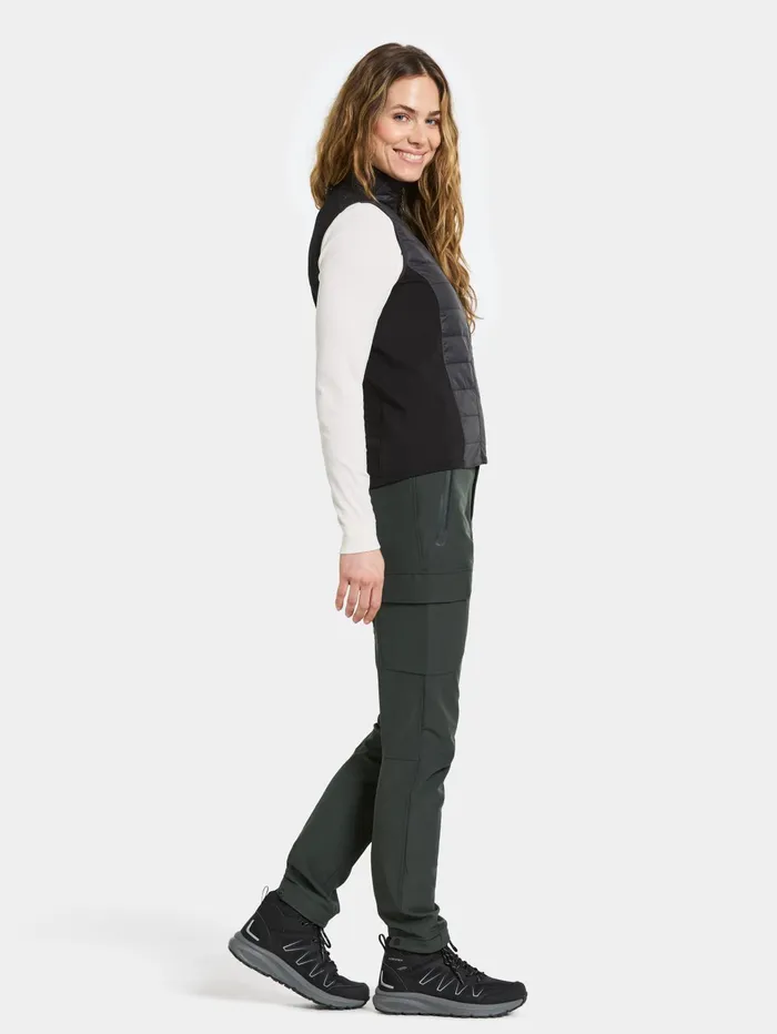 Women Anja Womans Vest Black Didriksons Vests