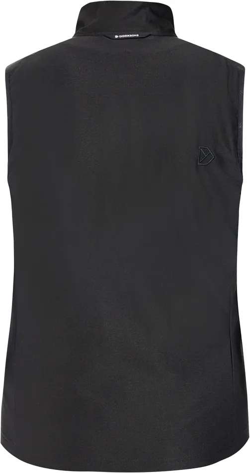 Women Anja Womans Vest Black Didriksons Vests